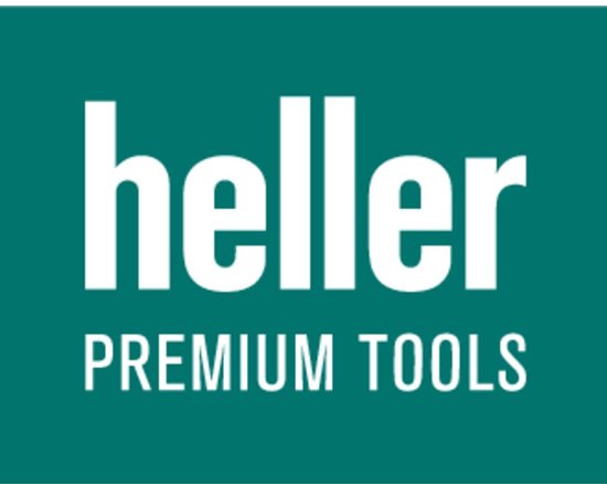 Heller Tools 23259 3 HSS Foret pour le métal 3.175 mm Longueur totale 65 mm laminé au rouleau DIN 338 tige cylindrique