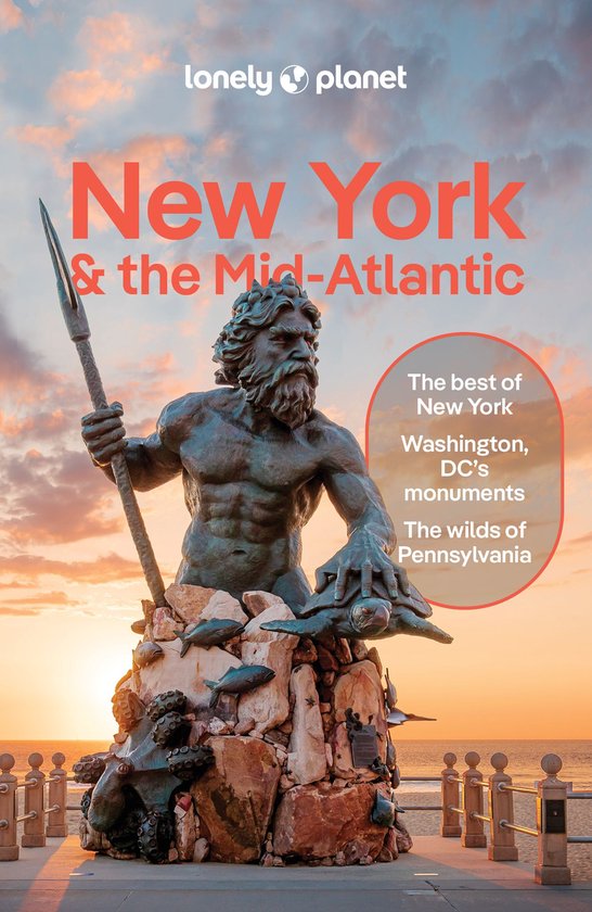 Travel Guide - Lonely Planet New York & the Mid-Atlantic - cover