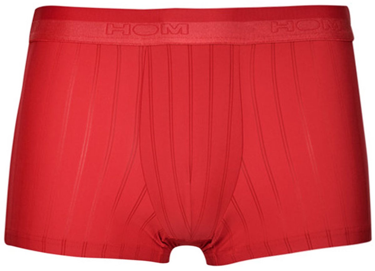HOM - Chic Boxer Briefs (1-pack) - Heren Boxer microfiber - Rood - Maat S