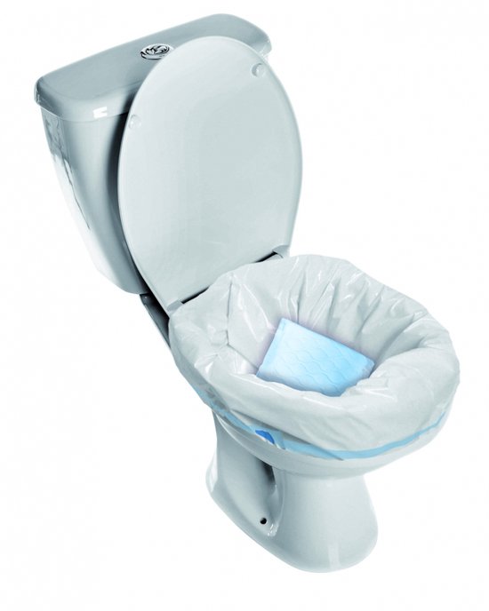 Toiletzakken Bowl Liner 600 ml / 20 stuks / Dr Helewa care — afbeelding 3