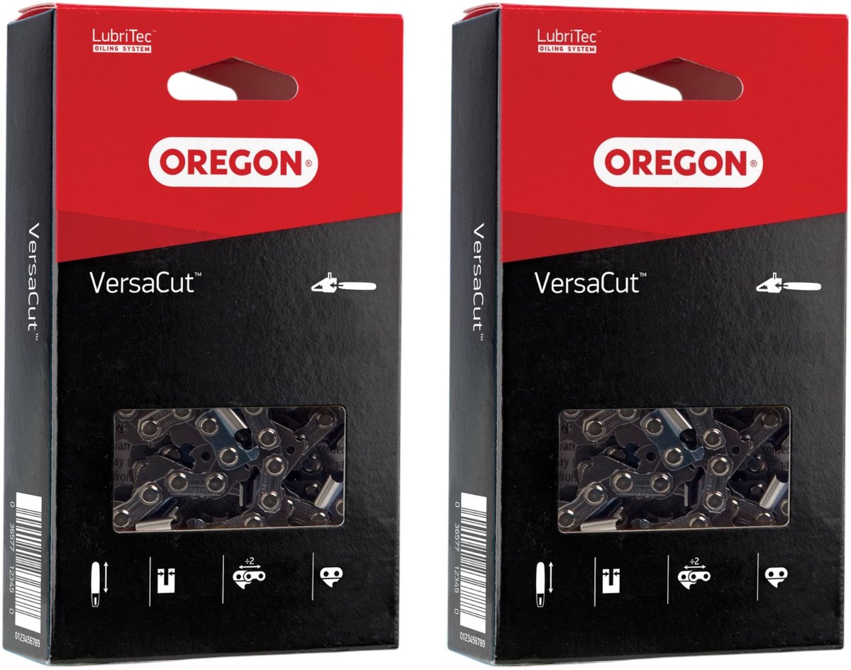 Oregon TWINPACK zaagketting VersaCut 40 cm 3/8" LP 1,3 mm 2 stuks ( 564443 )
