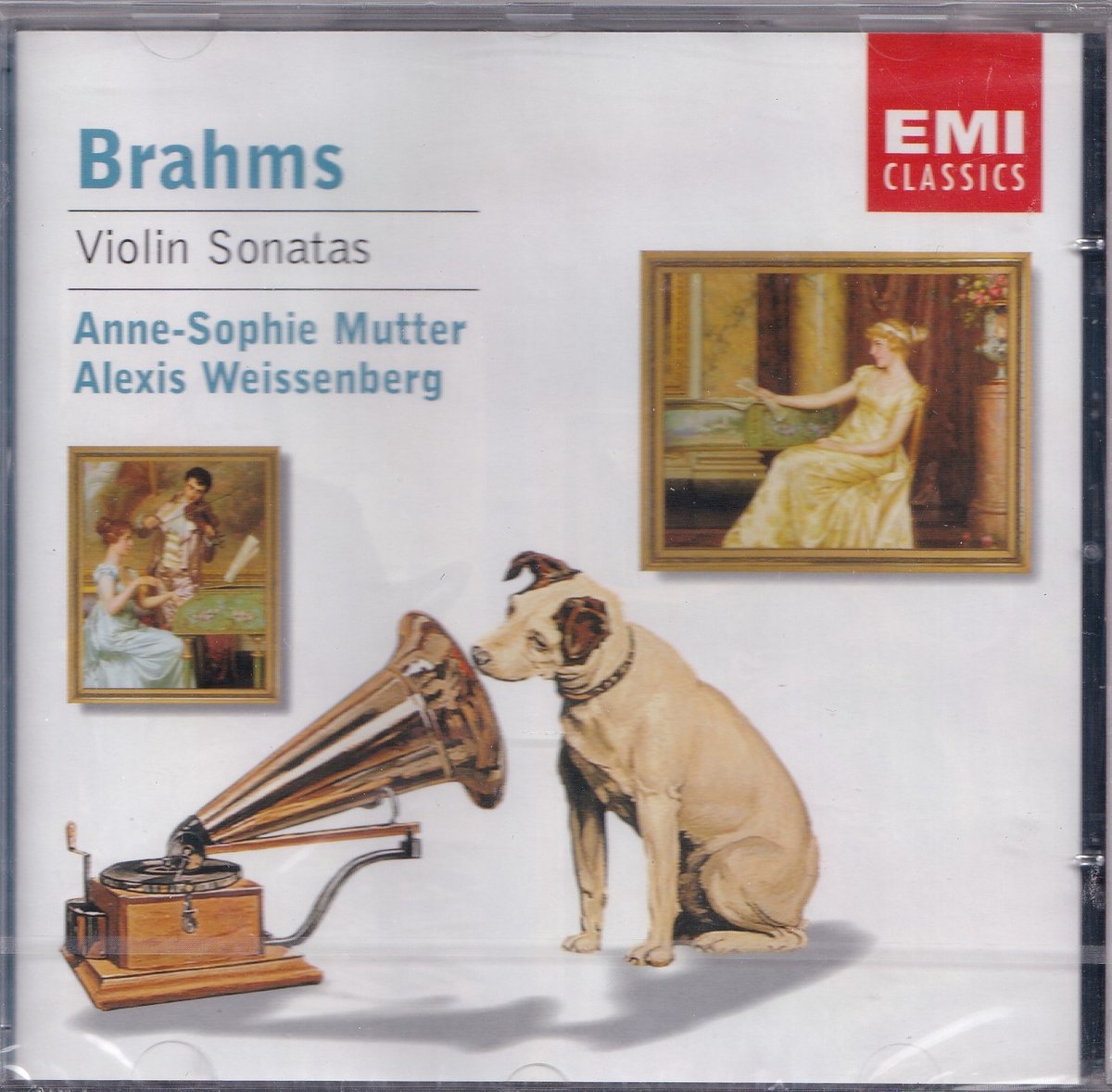 Violin Sonatas - Johannes Brahms - Anne-Sophie Mutter (viool), Alexis Weissenberg (piano)