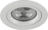 LED inbouwspot Hans -Rond Wit -Warm Wit -Dimbaar -4W -Philips LED