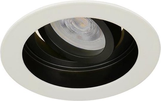 LED inbouwspot Rupert -Verdiept Wit -Extra Warm Wit -Dimbaar -3W -Philips LED
