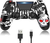 Bol.com YUYIU Wireless Upgrade Controller for PS4 Remote Plays-tation 4/Slim/Pro/PC Controllers with Dual Vibration Shock Speake... aanbieding