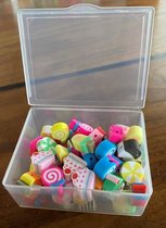 Knaak Perles Glace / Snoep - Perles Figures - Perles Argile - Perles Fimo - 1 Cm - 50 Pièces