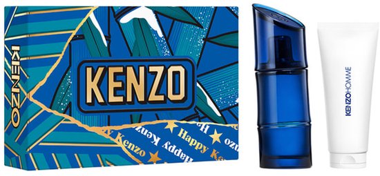 Kenzo Homme Intense Giftset - 60 ml eau de toilette spray + 75 ml showergel - cadeauset voor heren