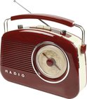 König - Retro Design AM / FM Tafelradio - Bruin
