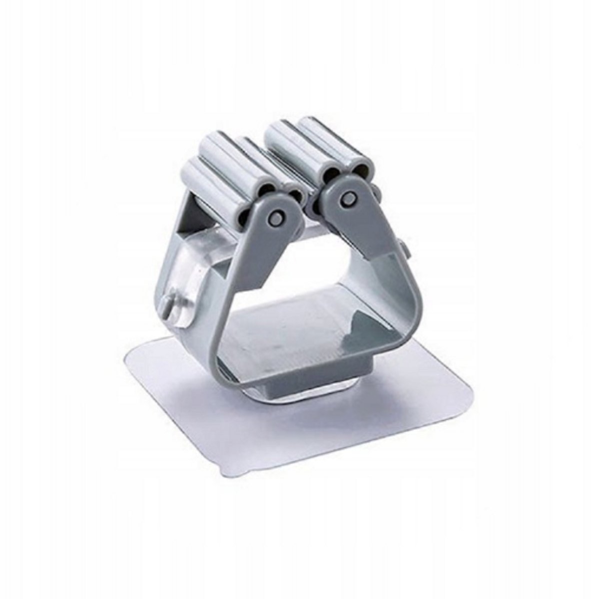 Muur gereedschap houder - Zelfklevend - 5 x 5cm - Grijs