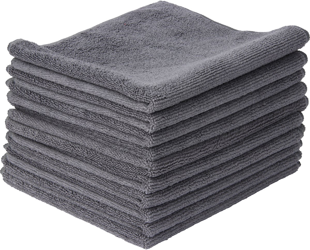 Microvezelstore - Microvezeldoek auto - Professionele kwaliteit - Microvezeldoekjes - 10 stuks - 40x40 cm
