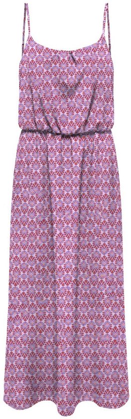 ONLY ONLNOVA LIFE ELITE STRAP MAXI DRESS AOP Dames Jurk - Dewberry 615 Cayo