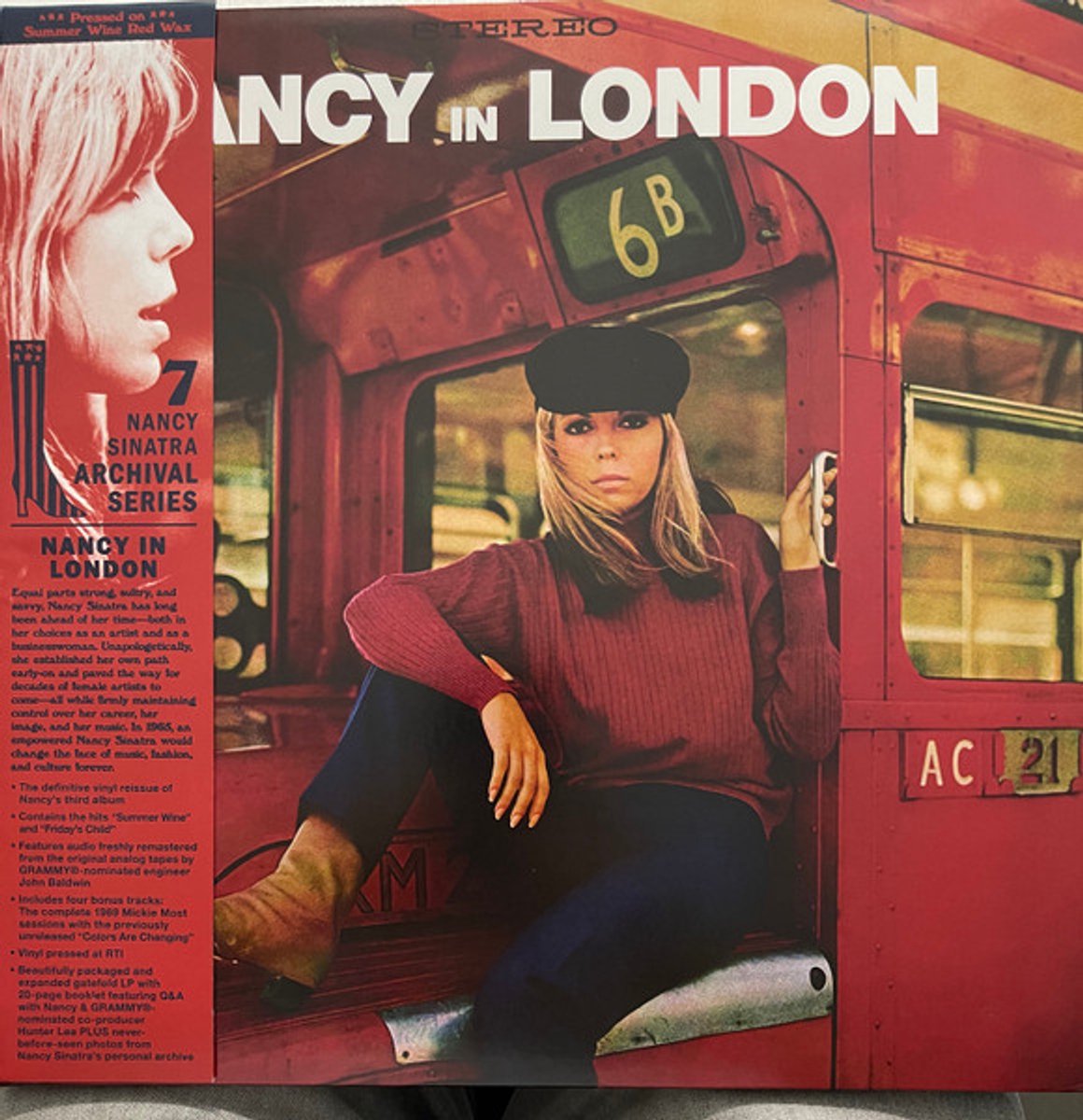 Nancy Sinatra - Nancy In London (LP) (Coloured Vinyl)