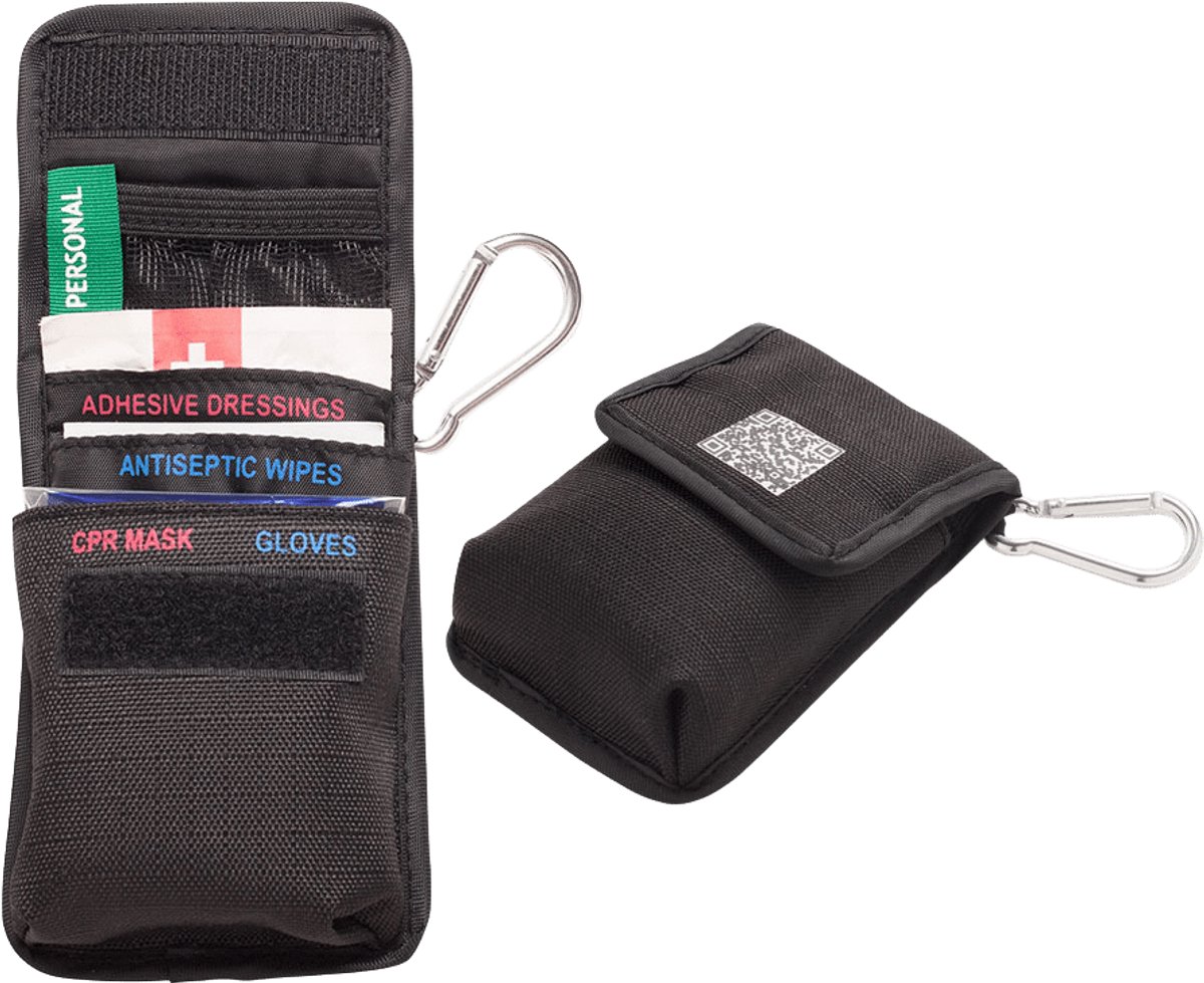 Survival Pocket CPR Kit - Mini EHBO-set - Met beademingsmasker