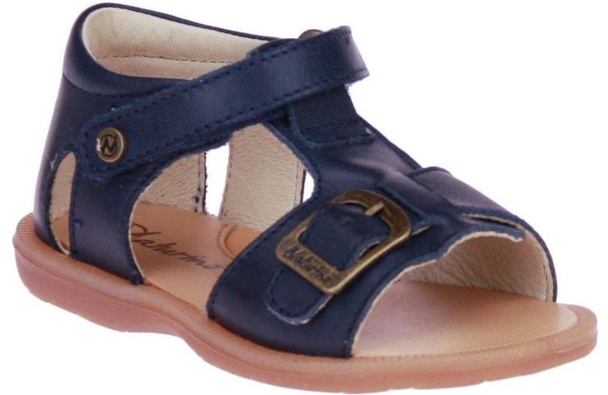 Naturino - Quarzo - Mt 25 - Navy - Lederen Sandaal