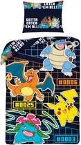 pokemon charizard Dekbedovertrek 140 x 200 cm (70 x 90 cm) polyester