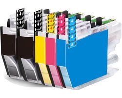 InktDL Huismerk geschikt voor Brother LC-421 XL inktcartridges + Extra Zwart - DCP-J1050DW - DCP-J1140DW - MFC-J1010DW