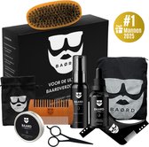 BAØRD Ultieme Baardverzorging Set Inclusief Baardolie – Baardkam - Baardborstel – Baardbalsem – Baardshampoo – Baardschort – Styler – Schaar - Baardset – Baardgroei - Baard - Cadeau Voor Man – Beard Kit - Vader Verjaardag - Giftset Mannen Origineel