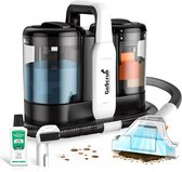GoScrub® Professionele Tapijtreiniger – Vlekkenreiniger & Bank Reiniger – Voor Bank, Auto, Matras – Inclusief Schoonmaakmiddel – Reinigingsmachine - Zetelreiniger