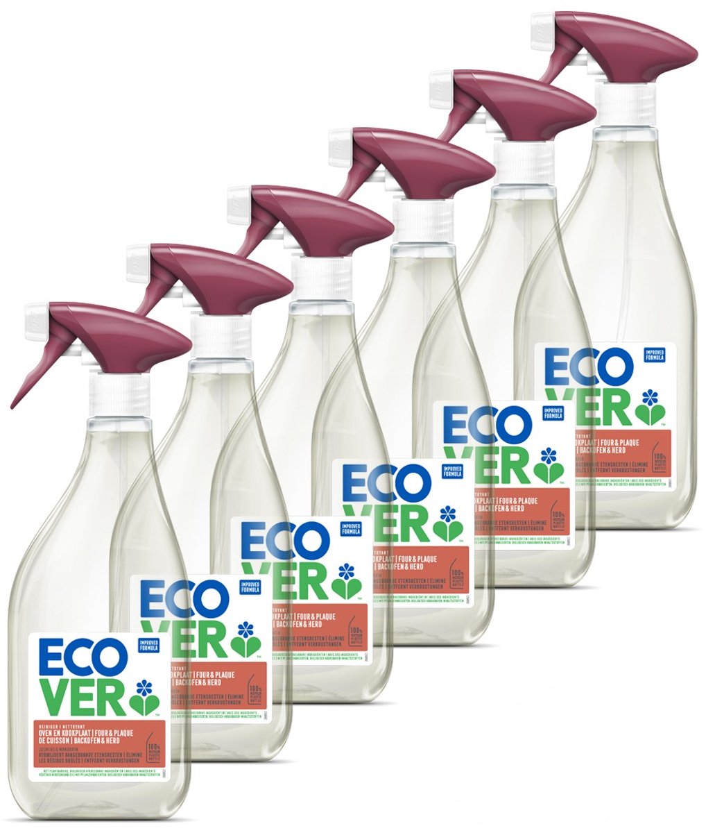 Ecover Power Spray - Allesreiniger - Voordeelverpakking 6 x 500 ml - krachtig tegen vet
