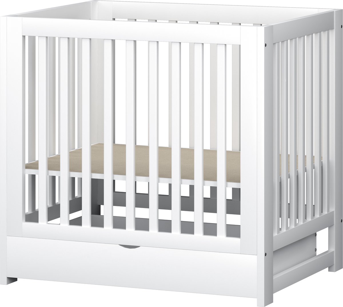 Bebies First ® Box Quin met Lade Wit