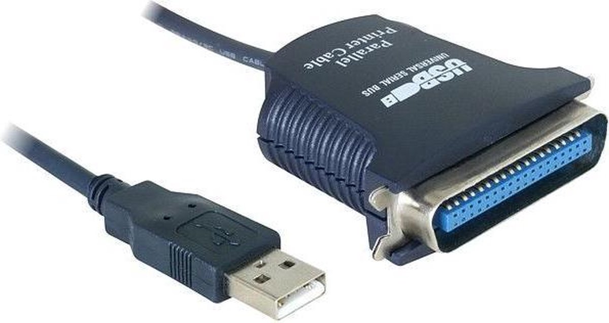 USB-A (m) naar 36-pins SUB-D (m) IEEE1284 parallelle printerkabel - 0,80 meter