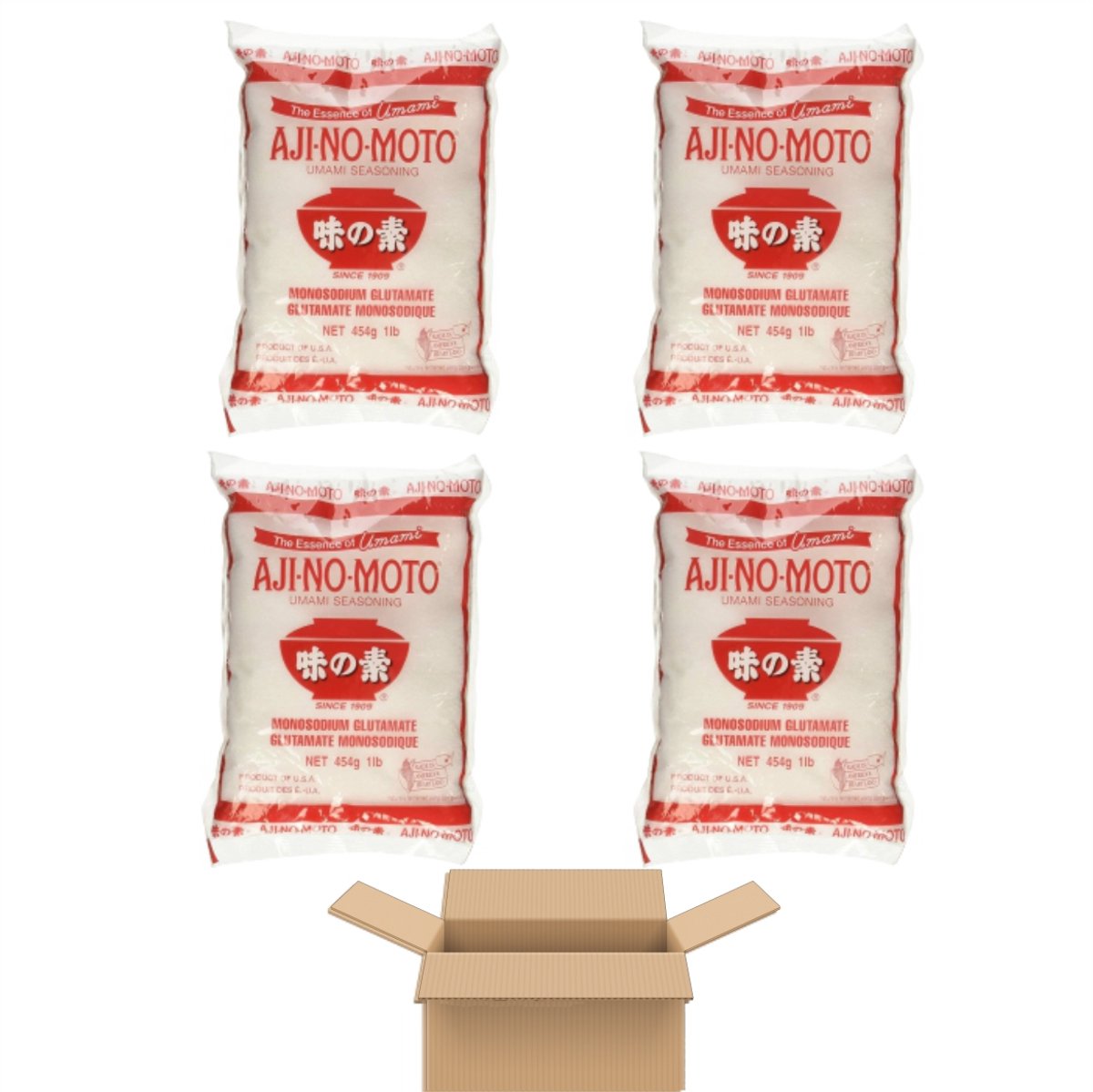 Ajinomoto Monosodium Glutamate Multipak (4x454g)