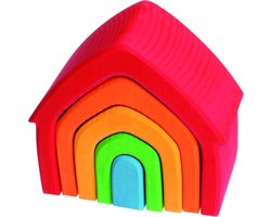 Grimms House color houten speelgoed