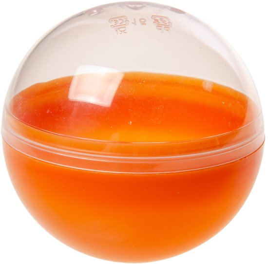 UPKOCH 120 stuks lege ronde capsules van heldere kleur - 32 mm capsule