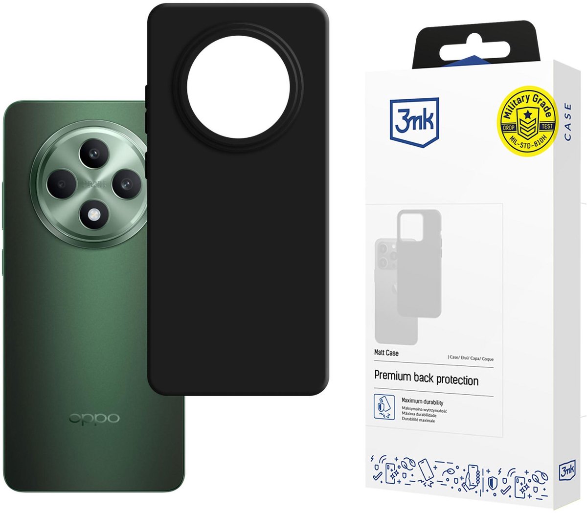 OPPO Reno 12 F/Fs - 3mk Matte Hoesje