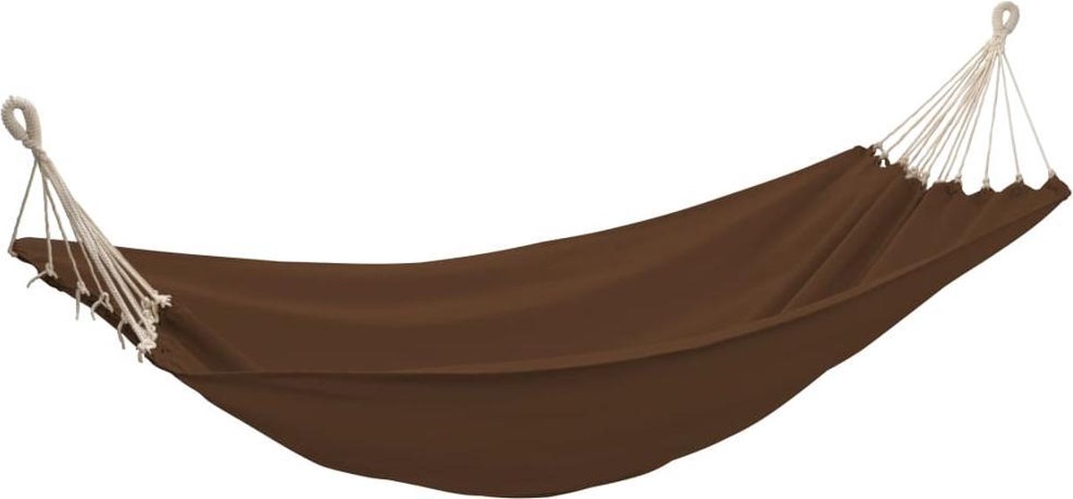 vidaXL Hangmat Cariben 260 x 150 cm (bruin)