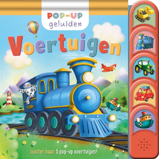 Voertuigen – Pop-up geluidenboek - cover