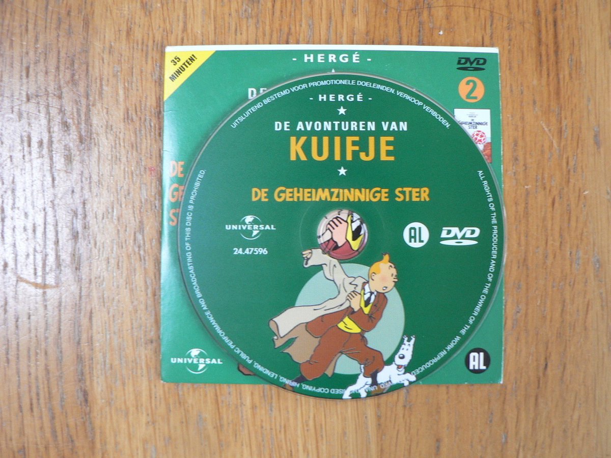De Avonturen Van Kuifje 2, De Geheimzinnige Ster