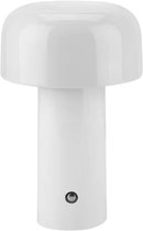 Lampe de table rechargeable à intensité variable – Wit – Contrôle tactile – Veilleuse champignon portable pour Enfants et Adultes – Lampe d'ambiance moderne pour chambre