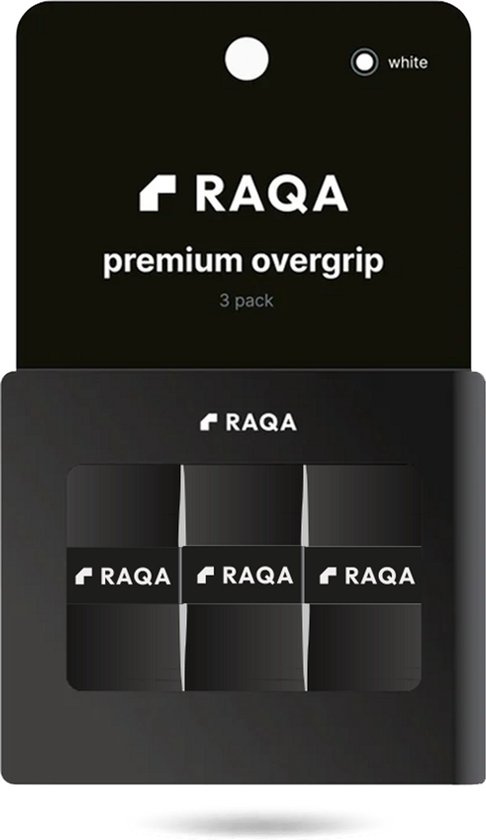 Raqa Dry Overgrip 3-pack Zwart