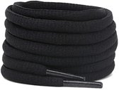 Ovale Asics Veters - 120CM - Zwart - Black - Laces - geschikt voor Asics - New Balance - Veter - Oval - 120 cm - Ovaal
