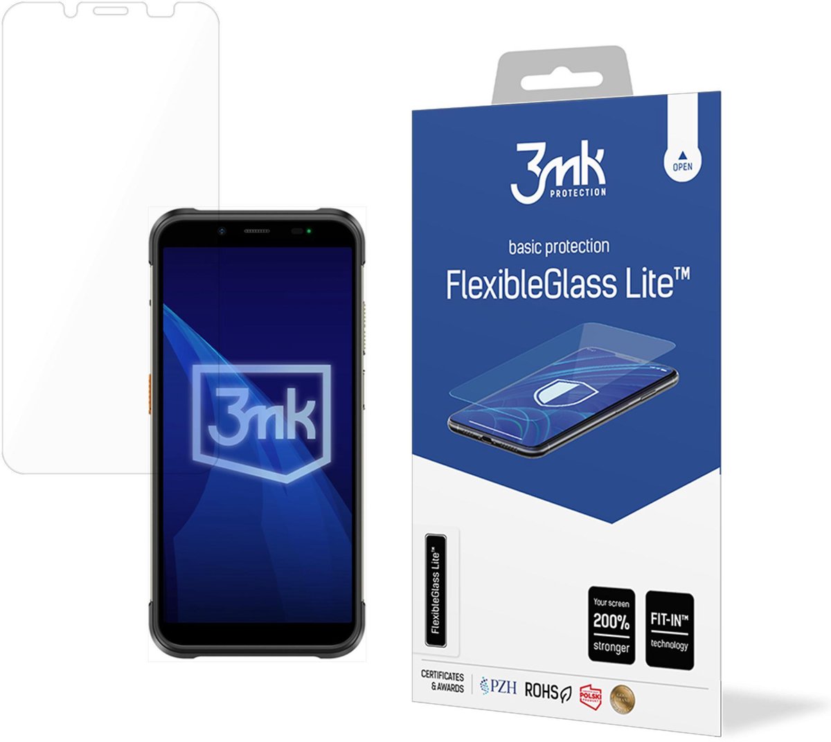 3Mk Gehard Glas Flexibleglass Lite Voor Ulefone Power Armor 16 Pro 16S