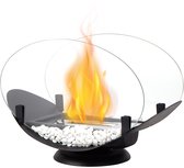 Fiérza Sfeerhaard XL - Tafelhaard - 32CM - Incl. Decoratiestenen - Buitenhaard - Binnen & Buiten - Bio-Ethanol Haarden