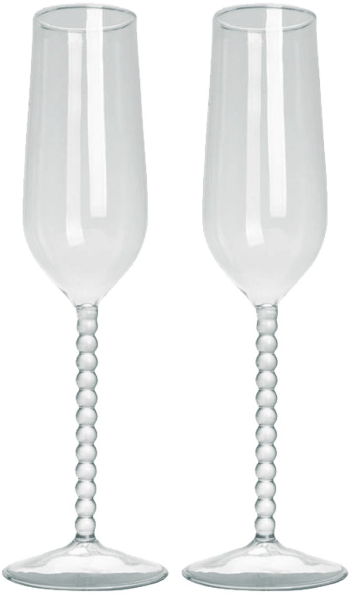 Gusta - Champagneglas - bubbel - 200 ml - Set van 2