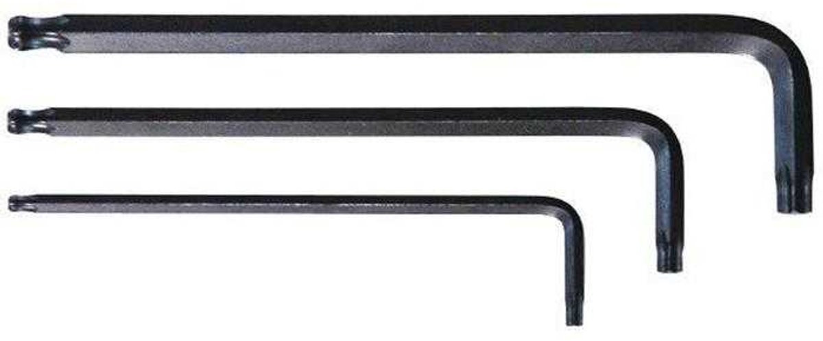Teng Tools 320009BL | TX9 - Ball End TX Individual Key for Internal Heads