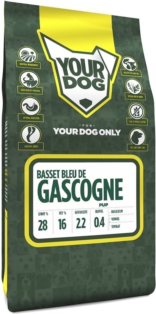 Yourdog Yourdog basset bleu de gascogne pup - 3 KG
