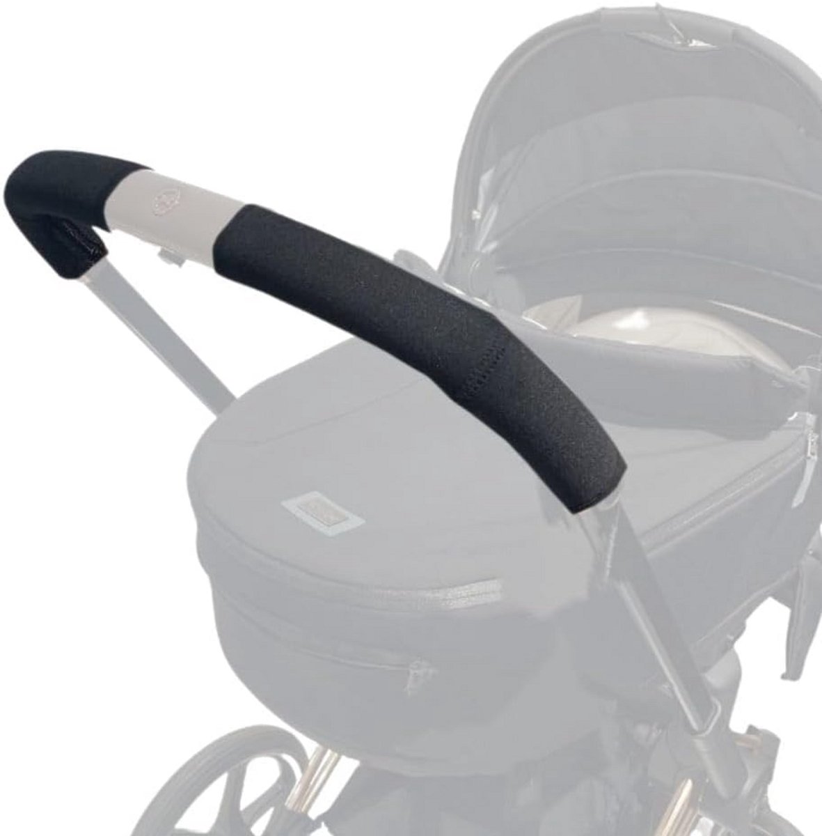 Neopreen hoezen voor kinderwagenstuur en handvat | Compatibel en ademend