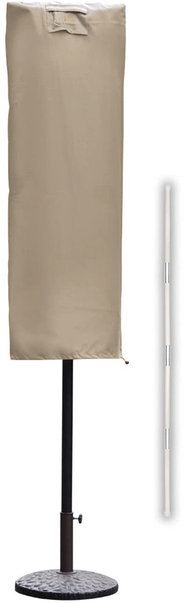 Ibenzoa® Beschermhoes voor Parasol, Taupe - 160x62 cm