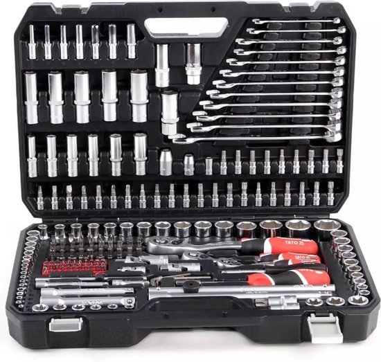 Bahco S240 Doppenset | 1/2 Inch | Zeskant doppen Ratel | 24 Delig