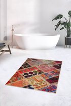 Kleine Wolke Badmat Cubetto - multicolor - 75x120cm | Leen Bakker