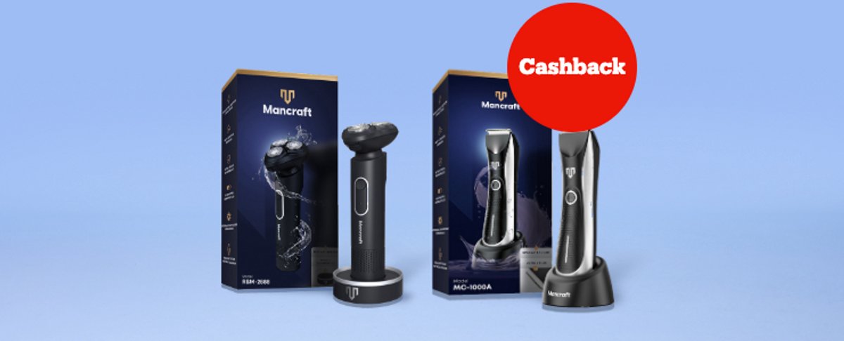 Tot 15,- cashback op