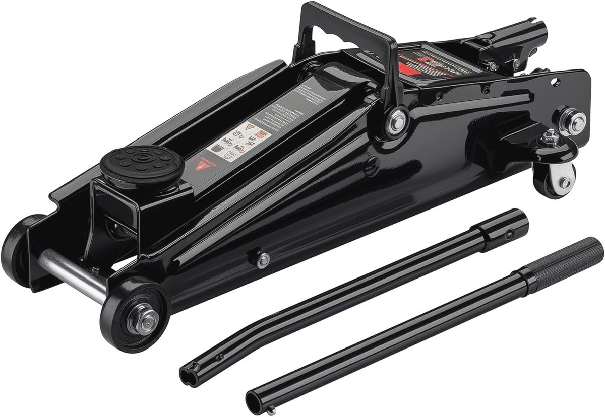 Hydraulische krik 3 ton - Mobiele werkplaatskrik voor auto's en voertuigen