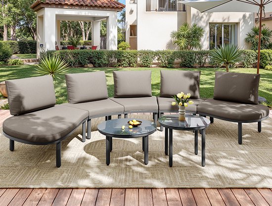 10-zits tuinmeubelsets, grote tuintafels | Lazy Susan