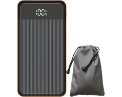 BOCCA PRO.® - Powerbank 20000 mAh - 22.5 W - voor op het vliegtuig- ingebouwde kabels - Quick Charge 3.0 - gadgets electronica - noodpakket - powerbank iphone - powerbank samsung - powerbank 20000 mah - powerbank 27000 mah - powerbank 30000 mah