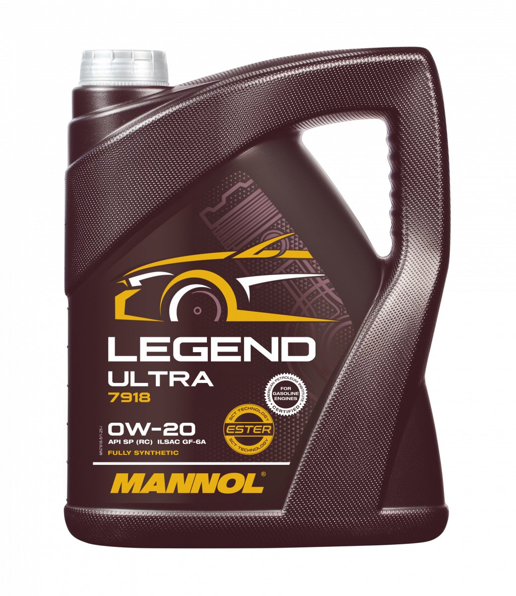 Mannol Legend Ultra | 0W20 Motorolie | 5 Liter | De Oliereus