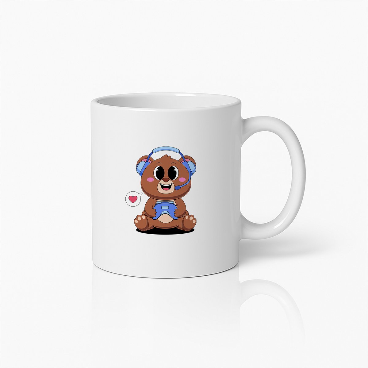 Schattige Gamer Koala Mok – Grappige Gaming Beker voor Kinderen en Spelfans